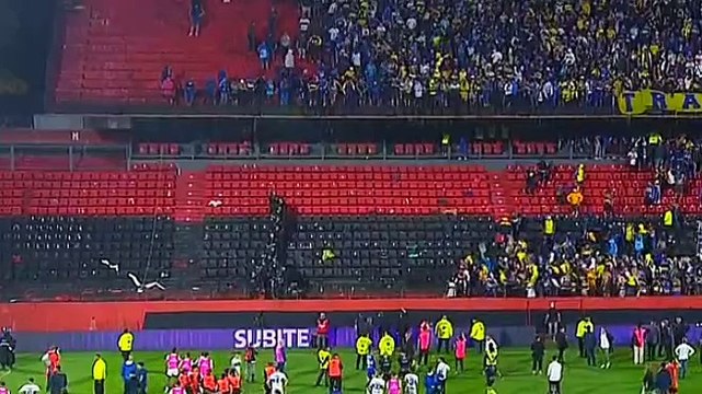 Partido Suspendido por Incidente contra un Barra de nuestro rival