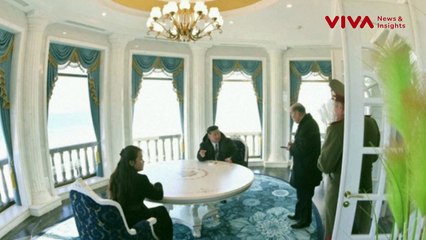 Kim Jong Un Bersama Putrinya Visit Resort Mewah