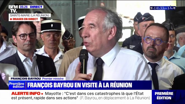Mayotte: pour François Bayrou, l'immigration incontrôlée n'est pas acceptable