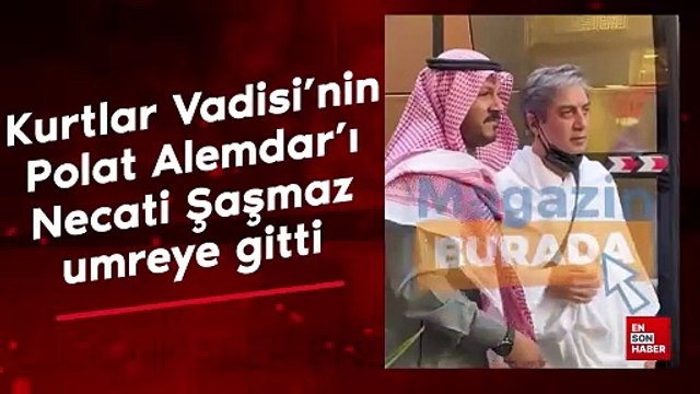 Kurtlar Vadisi'nin Polat Alemdar'ı Necati Şaşmaz umreye gitti