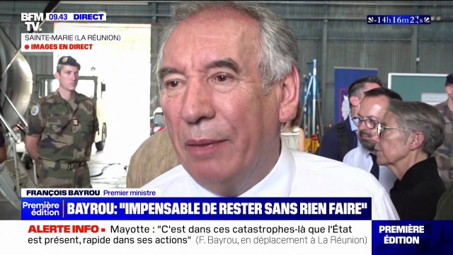 Je souhaite la réconciliation, l'action et la stabilité , déclare François Bayrou avant les vœux du président