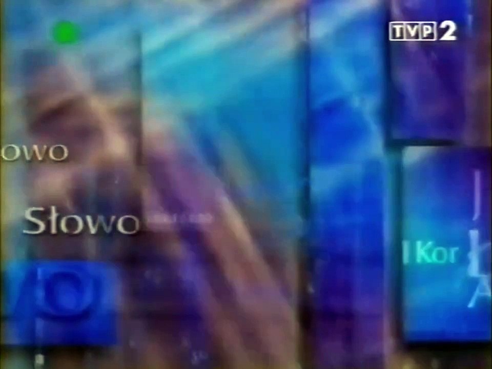 Заставка программы Słowo na niedzielę (TVP2 (Польша), 2005-2010)