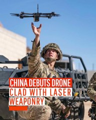 China Debuts Drone Clad with Laser Weaponry