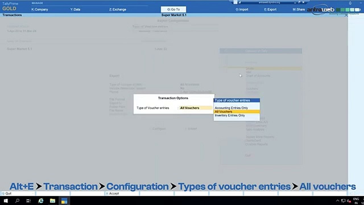 Antraweb Best Tally Software Support Customization & Solutions Provider