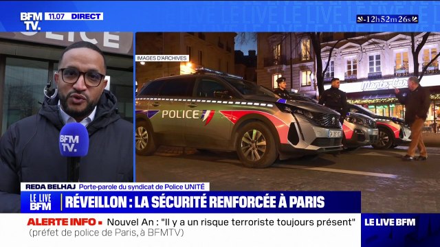 Nouvel an à Paris: Mes collègues sont épuisés , déclare le porte-parole du syndicat de police UNITÉ