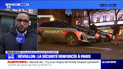 Nouvel an à Paris: "Mes collègues sont épuisés", déclare le porte-parole du syndicat de police UNITÉ