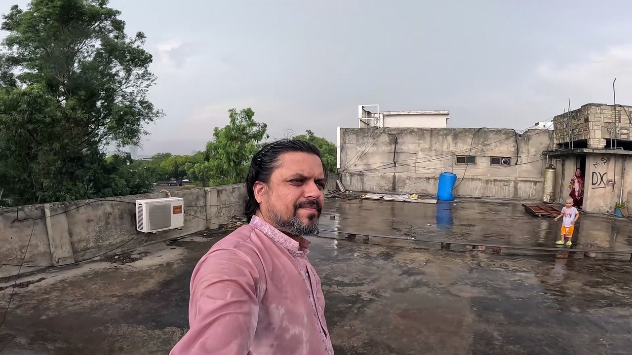 Rain time with fun