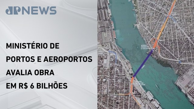 Governo envia projeto do túnel Santos-Guarujá ao TCU