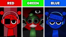 Incredibox Sprunki Red VS Green VS Blue | New Edition