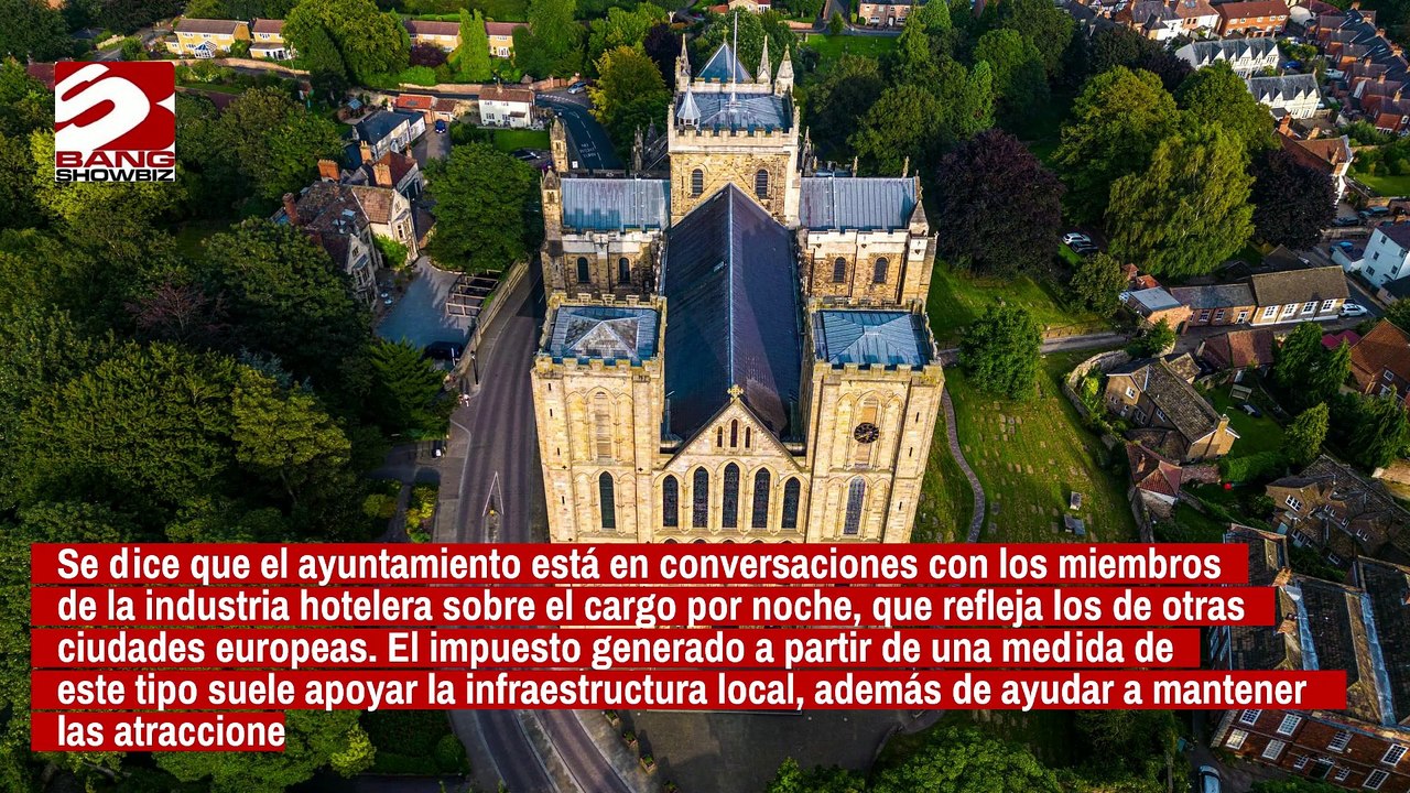 El impuesto turístico de York podría ser un "reto importante" para la ciudad