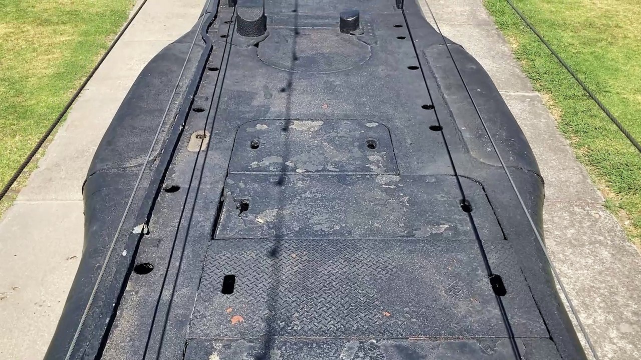 Topside on an Australian Submarine