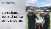 Mais de 3 mil policiais farão segurança da queima de fogos no RJ