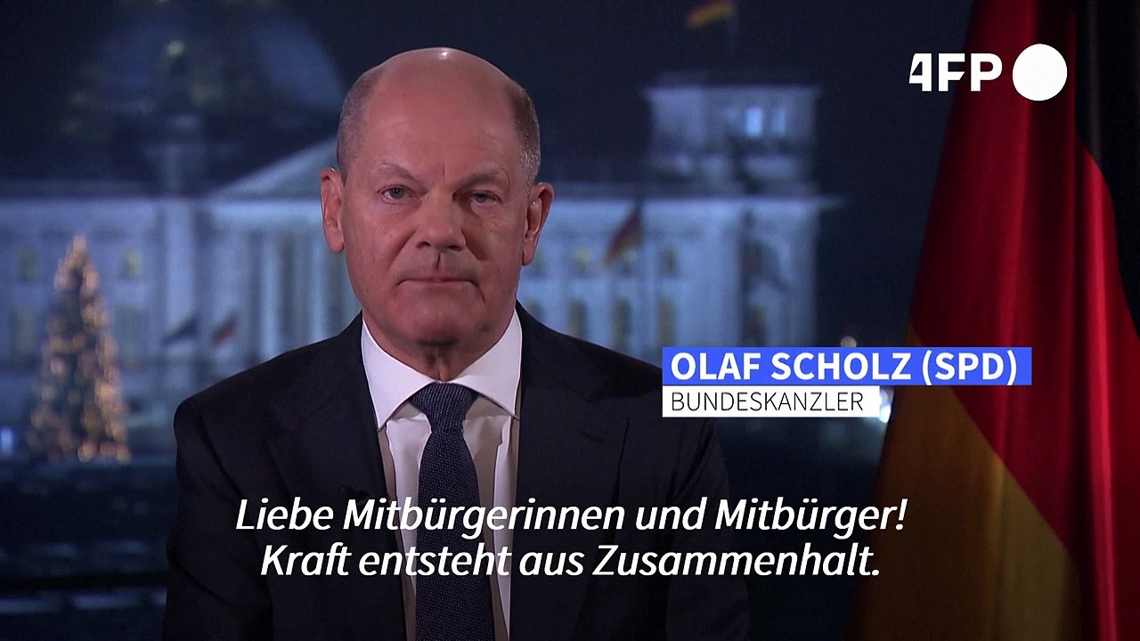 Scholz ruft zum Zusammenhalt auf - und stichelt gegen Elon Musk