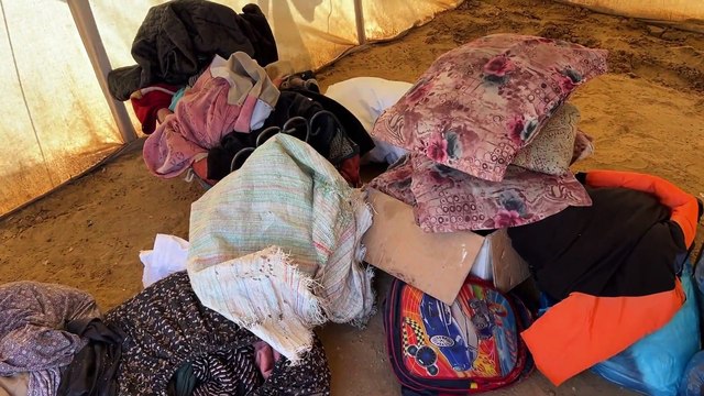 Flooded tents and despair in Gaza: Displaced civilians fight for survival