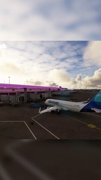 Passenger Boarding Bridge: Discover A320neo at Vancouver International Airport, Canada #aviation #flights #fly #flightlovers #Canada #USA #Japan #aviation #flying #FlyingLovers #aviationlovers