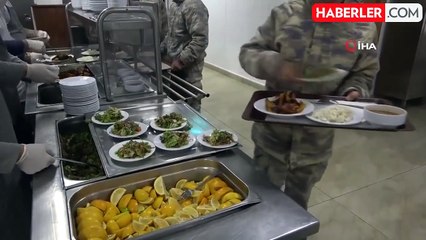 Yılın son gününde de 15'inci Füze Üs Komutanlığı askeri personeli görevi başında