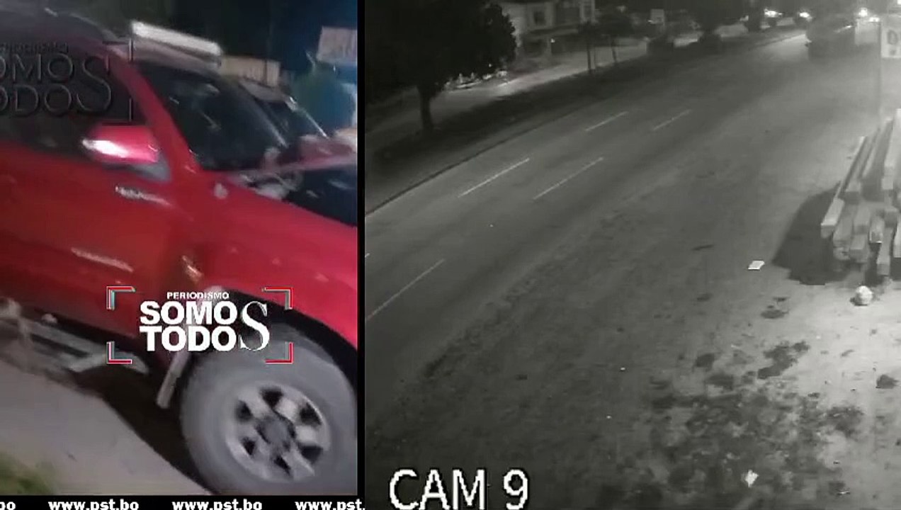 Imágenes captadas por cámaras de seguridad