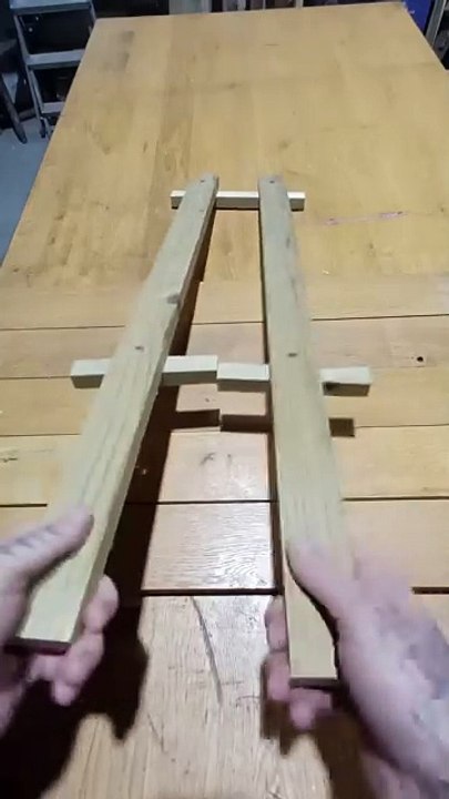 "Easy Clamping Hack for Woodworking Projects!"-🤣-project2025-#EasyClampingHack