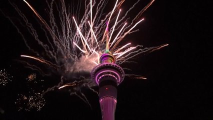 New Zealand fireworks display