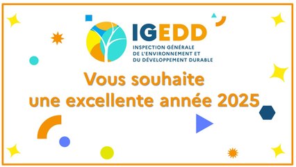 Carte de voeux IGEDD 2025