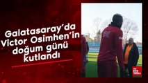 Galatasaray'da Victor Osimhen'in doğum günü kutlandı