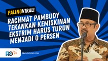KEPALA BAPPENAS, RACHMAT PAMBUDY UNGKAP RPJMN 2025-2029 TARGETKAN KEMISKINAN EKSTREM JADI 0 PERSEN