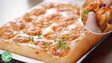 Pizza aux restes de poulet rôti - Dbara Khef Lef 3 Ep 13