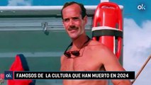 Famosos de la cultura que han muerto en 2024