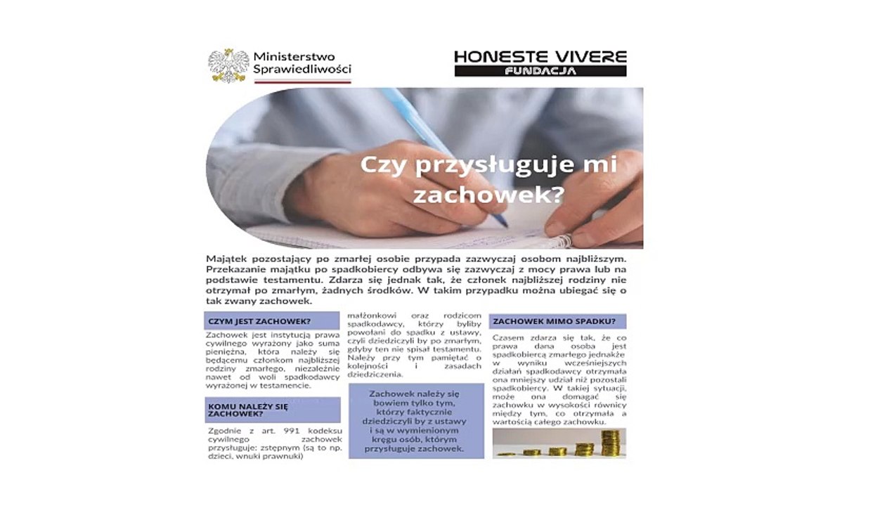 Poradnik w sprawie zachowku