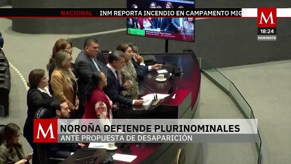 Fernández Noroña defiende la figura de la representación proporcional