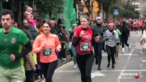 Más de 500 personas corren en la San Silvestre de Estella