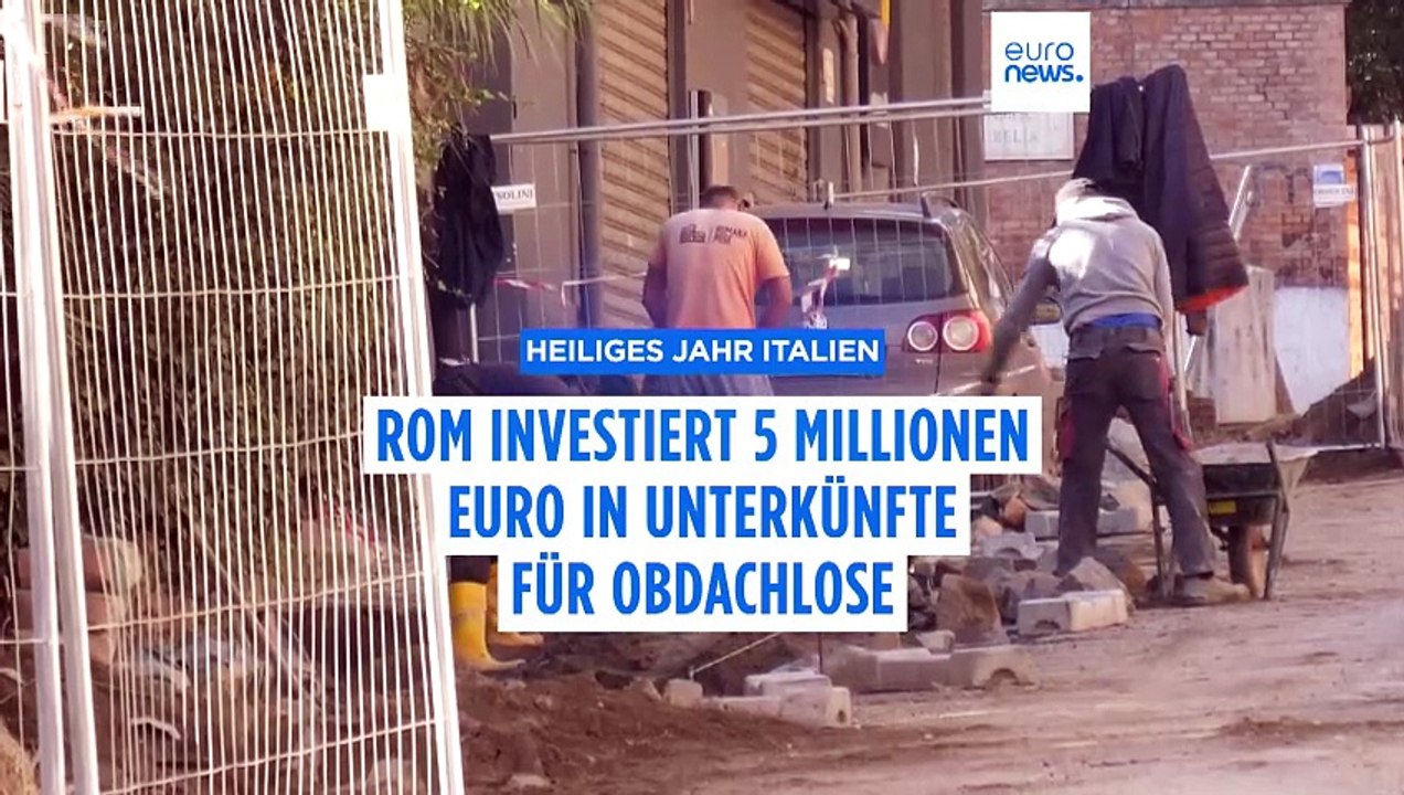 Rom und das Heilige Jahr 2025: Obdachlosigkeit im Fokus