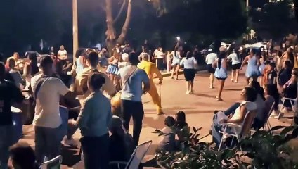 Desfile de comparsas por el Bulevar Rodríguez Correa - Tacuarembó (28/12/2024)