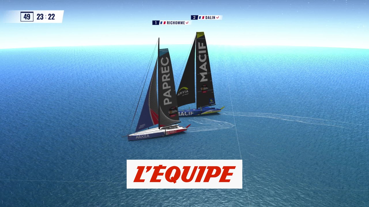 La cartographie du lundi 30 décembre - Voile - Vendée Globe