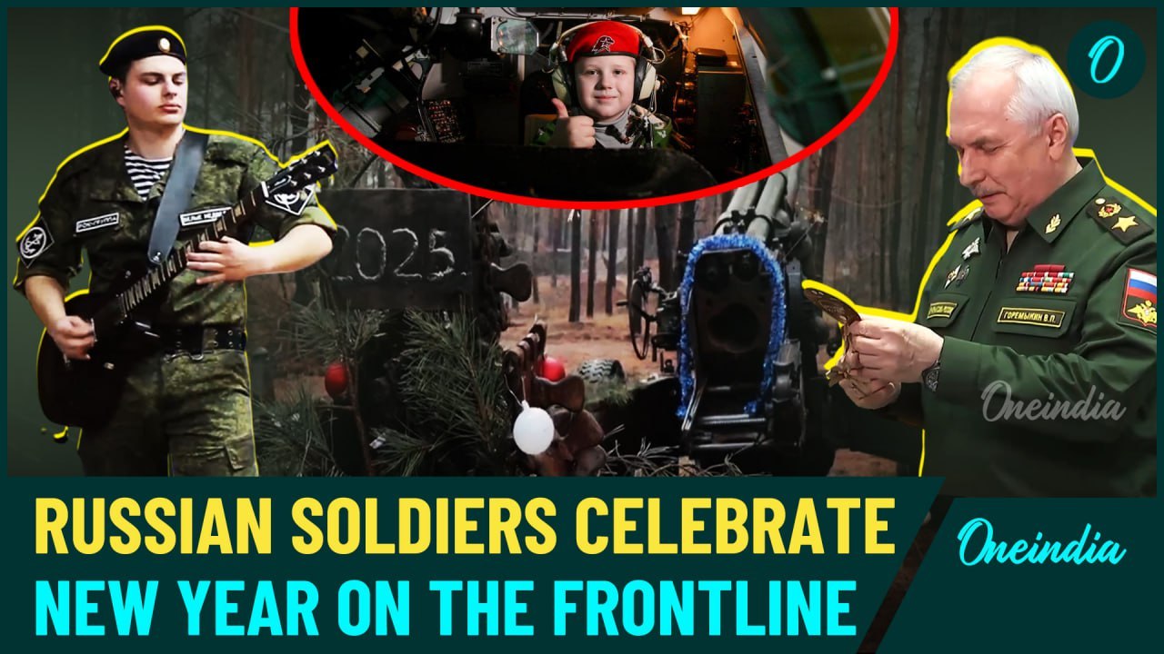 Russian Army Sings, Dances, and Celebrates New Year with Gifts and Holiday Cheer for Orphanage Kids