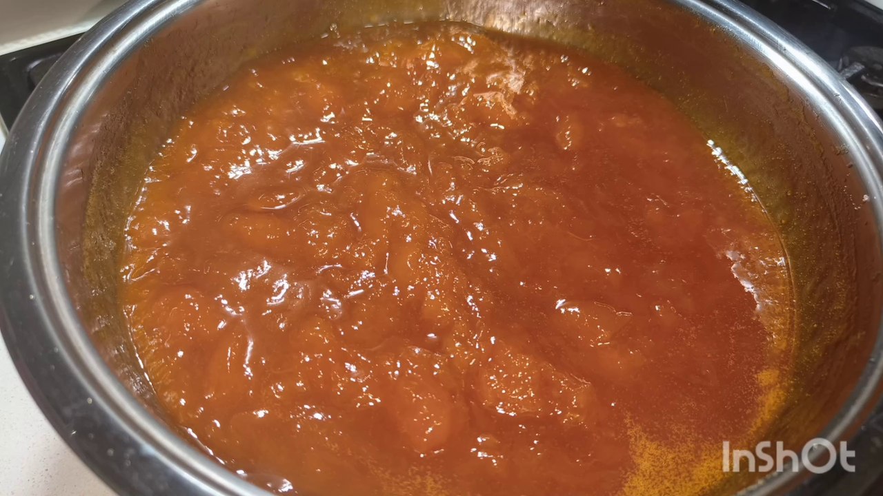 Freshly homemade Apricots Jam l Tasty homemade jam l must try