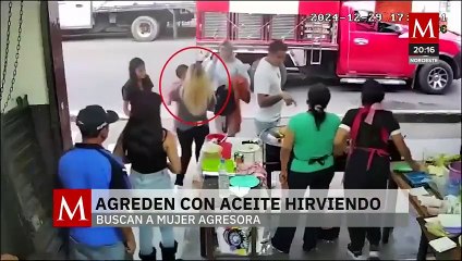 Hijos de comerciante quemada con aceite en Xalapa, Veracruz, exigen detener a la agresora