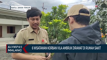 Kondisi Korban Vila di Batu yang Ambruk Membaik