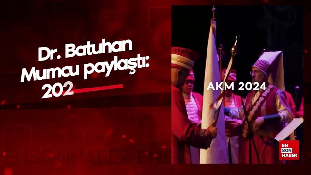 Dr. Batuhan Mumcu paylaştı: 2024 Kültür-Sanat Yılı oldu