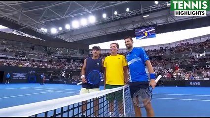 Djokovic vs Rinky Hijikata Highlights Brisbane 2025