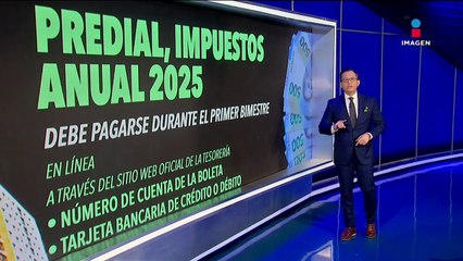 Los pagos que debes tomar en cuenta para el 2025