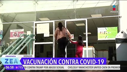 Continúa la jornada de vacunación contra Covid-19 e influenza en Hidalgo