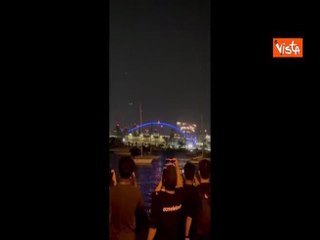 Il 2025 è già arrivato in Australia, ecco i fuochi d'artificio di Sydney