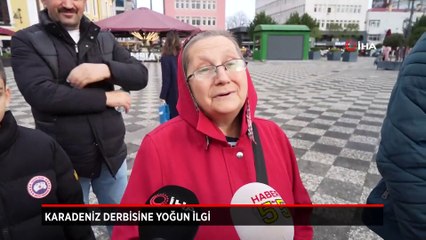 Samsunspor-Trabzonspor maçına yoğun ilgi