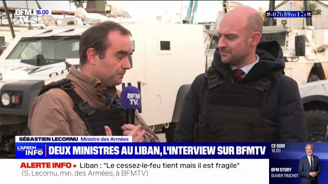 Liban: le ministre des Armées rappelle que le cessez-le-feu tient mais est fragile