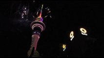 Capodanno in Nuova Zelanda, spettacolo nel cielo di Auckland