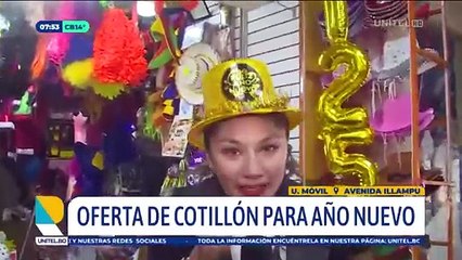 Las calles se tornan de amarillo a horas del Año Nuevo y los cotillones están listos para recibir el 2025