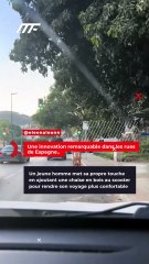 Une innovation remarquable dans les rues de Espagne..