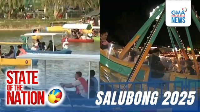 Mga pasyalan sa Baguio City, dinumog ng mga turista sa bisperas ng salubong 2025 | SONA