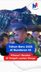 Tahun Baru 2025 di Bundaran HI |P3ncur1 Beraksi di Tengah Lautan Warga